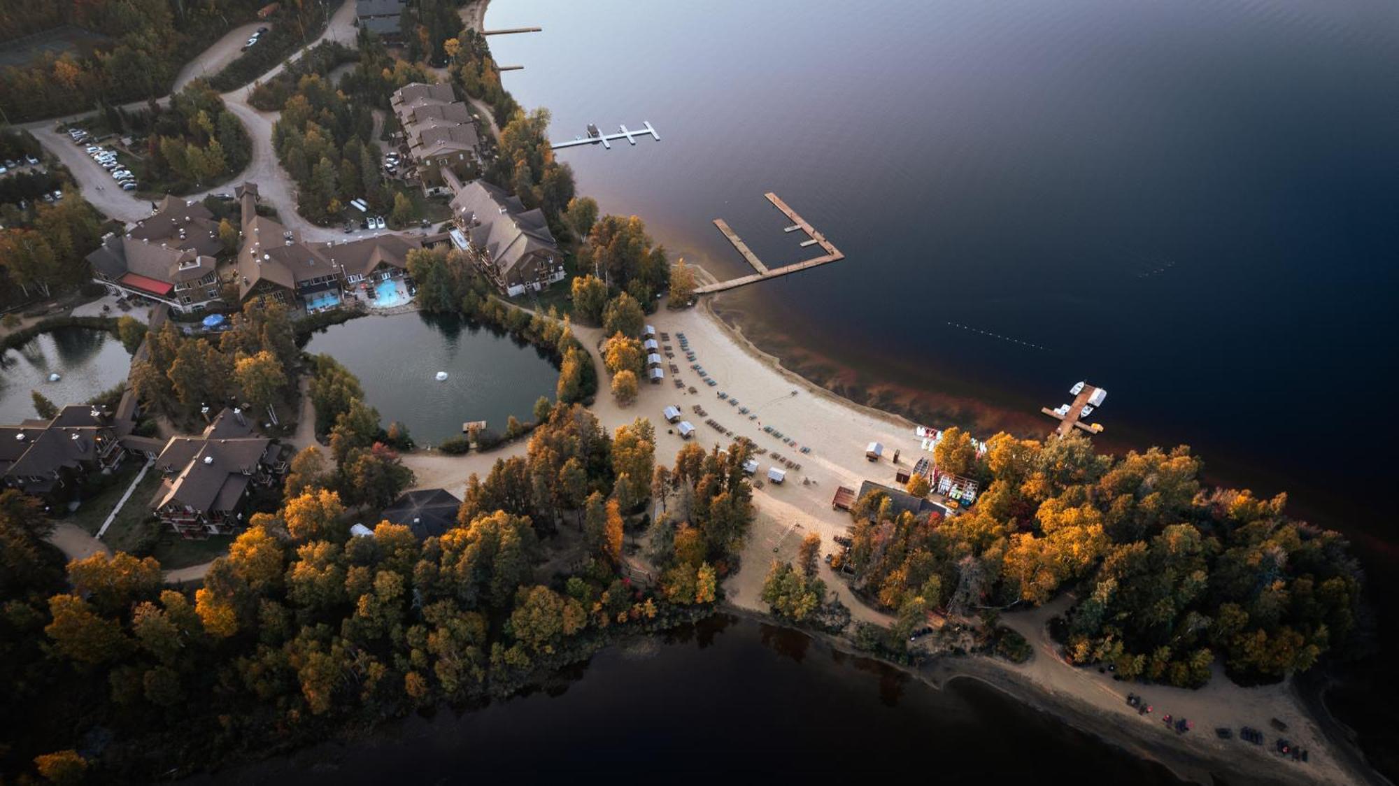 Auberge du Lac Taureau Saint-Michel Exterior foto